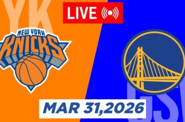 NBA LIVE! Golden State Warriors vs New York Knicks | March 31, 2026 | 2026 NBA Season Live 2K