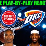 Detroit Pistons vs Oklahoma City Thunder NBA Play-By-Play Reaction 3/30/26 LIVE