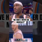 SGA talks about how tough the Thunder are in close games