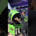 Cam Jordan SHOWS UP for 504 Fete game #nba #nbashorts #pelicans