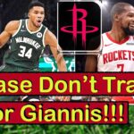 Is Giannis Trade Big Mistake? |  Are Sengun & Tari Back? | New Rockets Offensive Weapon?