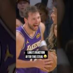 Luka was so happy Rui recovered his steal 🤣 #lakers