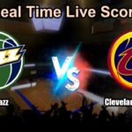 Utah Jazz vs Cleveland Cavaliers Live Score - USA NBA