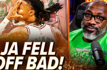 Shannon Sharpe FRUSTRATED with Ja Morant's FALL OFF ever since pulling out the STRAP! | Nightcap