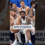 Behind the camera: 25-26 team photo 📸 #dallasmavericks #nba #basketball