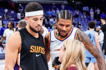Devin Booker Postgame On-Court Interview after win vs Utah Jazz