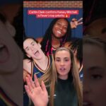 Caitlin Clark confirms Kelsey Mitchell is the Indiana Fever’s top priority 👀. #wnba