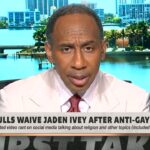 Stephen A. responds to Bulls waiving Jaden Ivey following anti-gay comments | First Take