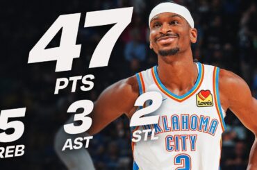 SGA Was UNSTOPPABLE With 47 PTS vs Pistons | March 30, 2026