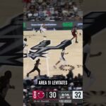 ELECTRIC ⚡️ #spurs #nba #stephoncastle #wemby