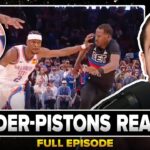 Thunder-Pistons Reaction: SGA push-off foul sets SCARY precedent for OKC in playoffs | NBA Reaction