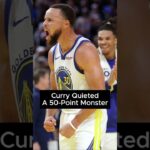 Stephen Curry's 50 point monster cooking denver nuggets #stephencurry #curry #warriors #nba as q
