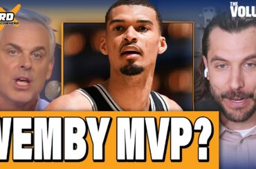 Why Spurs Victor Wembanyama SHOULD be MVP | Colin Cowherd: THE HERD NBA