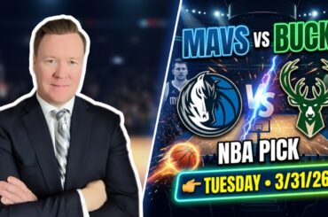Dallas Mavericks vs Milwaukee Bucks – NBA Pick l Tuesday 3/31/26 l Vernon’s Bet, Picks & Predictions