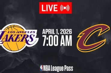 NBA LIVE! Los Angeles Lakers vs Cleveland Cavaliers | April 1, 2026 | NBA Today NBA 2K26 Gameplay