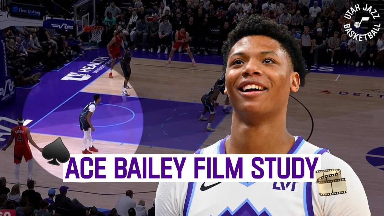Ace Bailey reaches new heights 📈 | UTAH JAZZ FILM STUDY
