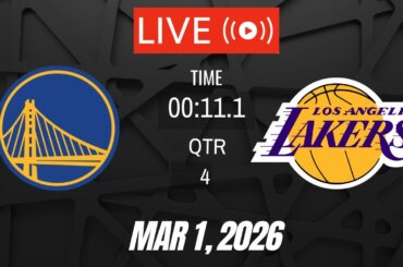 NBA LIVE! Los Angeles Lakers vs Golden State Warriors I March 1, 2026 Warriors vs Lakers SIM