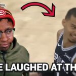 HAWKS FAN CRASHES OUT SEEING WEMBY TROLLING THE GRIZZLIES | Spurs vs Grizzlies | Full Highlights