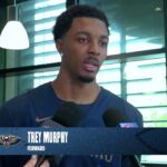 Trey Murphy III on returning during road trip | Pelicans Practice 3/31/26