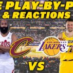 Cleveland Cavaliers vs Los Angeles Lakers | Live Play-By-Play & Reactions