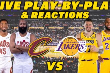 Cleveland Cavaliers vs Los Angeles Lakers | Live Play-By-Play & Reactions