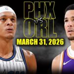 Phoenix Suns vs Orlando Magic Full Game Highlights – March 31, 2026 | NBA Season