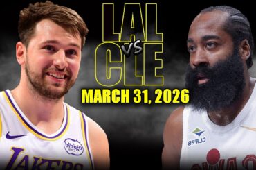 Los Angeles Lakers vs Cleveland Cavaliers Full Game Highlights – March 31, 2026 | NBA Season