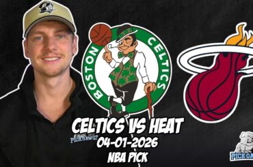 Boston Celtics vs Miami Heat 4/1/26 NBA Free Picks & Prediction | NBA Betting Tips