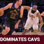 CAVS POSTCAST: Cleveland Cavaliers STRUGGLE vs LeBron James, Luka Doncic and the Los Angeles Lakers