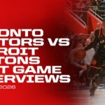Toronto Raptors Full Media Availabilities | Post Game at Detroit Pistons | March 31, 2026