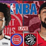 NBA LIVE: TORONTO RAPTORS vs DETROIT PISTONS (LIVESCORE)