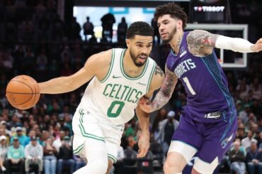 Celtics Clinch Playoff Spot! Jayson Tatum 32 Pts vs Hornets!