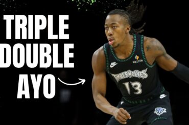 Ayo Dosunmu Continues To SHINE For The Timberwolves...