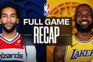 Game Recap: Lakers 120, Wizards 101