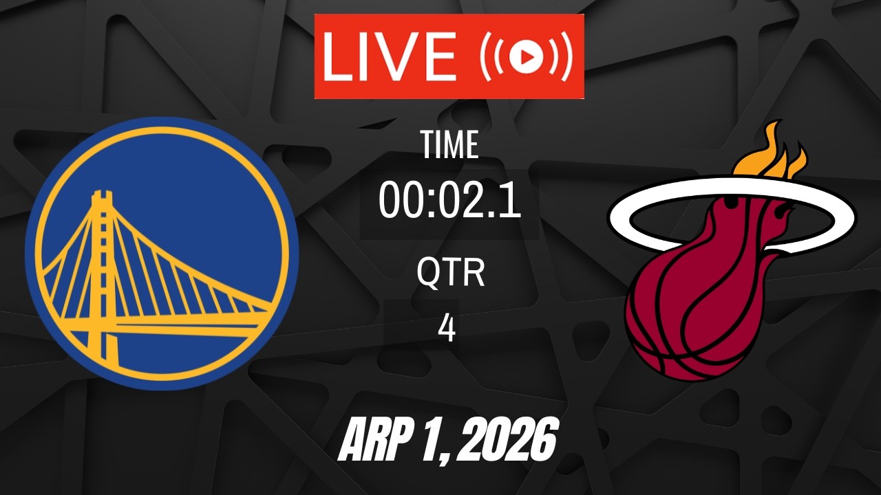 NBA LIVE! Golden State Warriors vs Miami Heat | April 1, 2026 | Warriors vs Heat | 2K