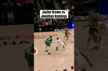 Kuminga swats Jaylen Brown 🔒