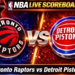 Toronto Raptors vs Detroit Pistons LIVE Scoreboard | NBA Live Score