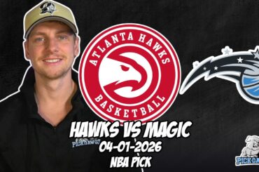 Atlanta Hawks vs Orlando Magic 4/1/26 NBA Free Picks & Prediction | NBA Betting Tips