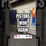 UNC SAYS PLAY THE SONG #pistons #nba