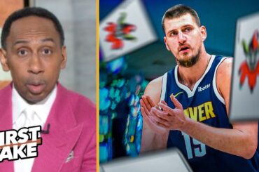 FIRST TAKE | “Nikola Jokic is the KING of triple-doubles!" - Stephen A on Nuggets beat Mavericks