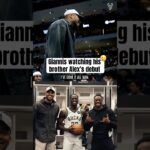 “I can retire now” Giannis 😂 (via @bucks)