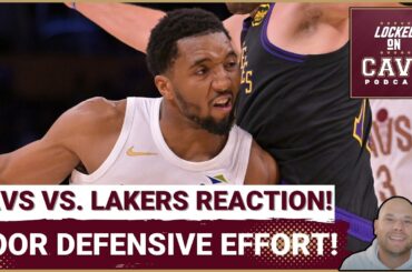 REACTION: Cleveland Cavaliers CRUSHED By Luka Doncic & Los Angeles Lakers! | Where is the Defense?!