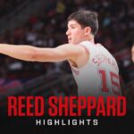 Reed Sheppard (20 points) Highlights vs. New York Knicks