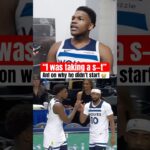 Ant had to miss opening tip-off 😅💩