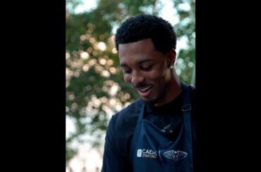 Trey Murphy III Pounds the Dough w/ Alon Shaya #pelicans #nba #shorts