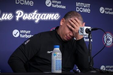 Ty Lue Talks About Kawhi's Wrist, Portland's Defense & More After Loss to Blazers