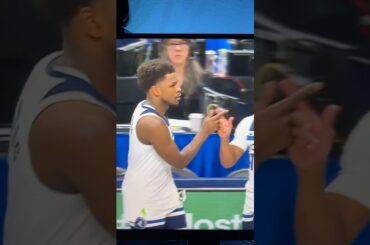 Anthony Edwards was back in action for the Wolves! #anthonyedwards #nba #nbahighlights #nba