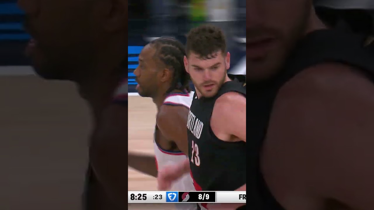Kawhi Leonard with 23 PTS vs Trail Blazers