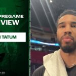 Jayson Tatum on Being Finalist for Teammate of the Year | Celtics vs Heat Pregame 4-01