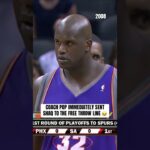 Pop draws up the Hack-a-Shaq… 5 seconds into the first game of the regular season 😭😭